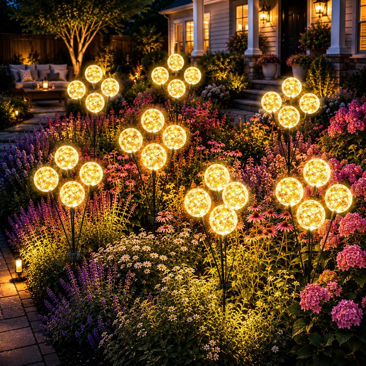 Waterproof Solar Landscape Lights For Garden And Patio