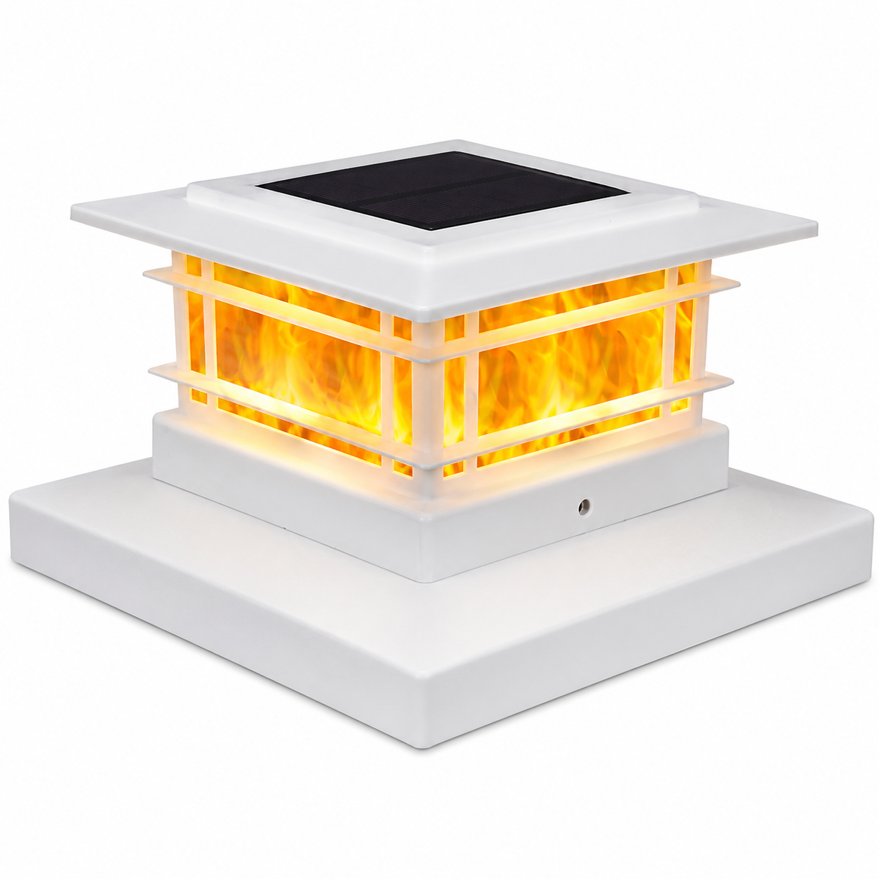 Outdoor Solar Post Cap Lights For Fence Deck And Garden