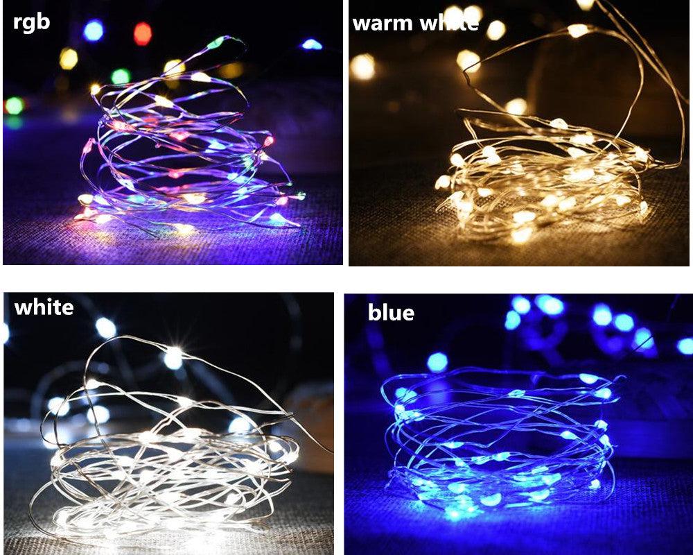 Solar Powered String Lights-Solar Flame Torch
