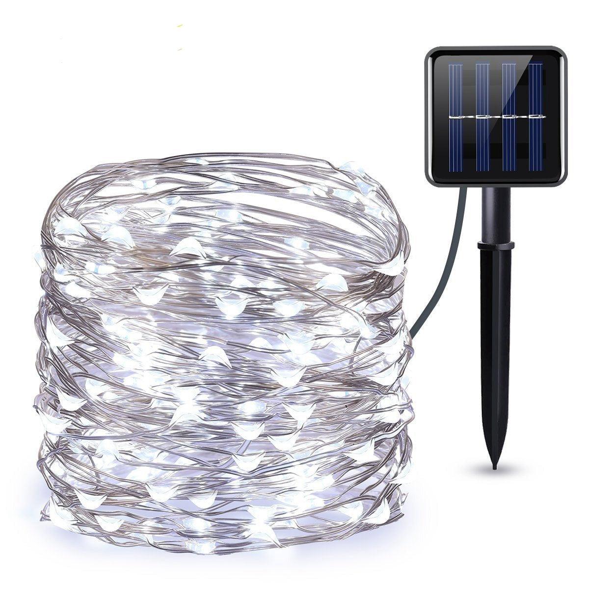 Solar Powered String Lights-Solar Flame Torch