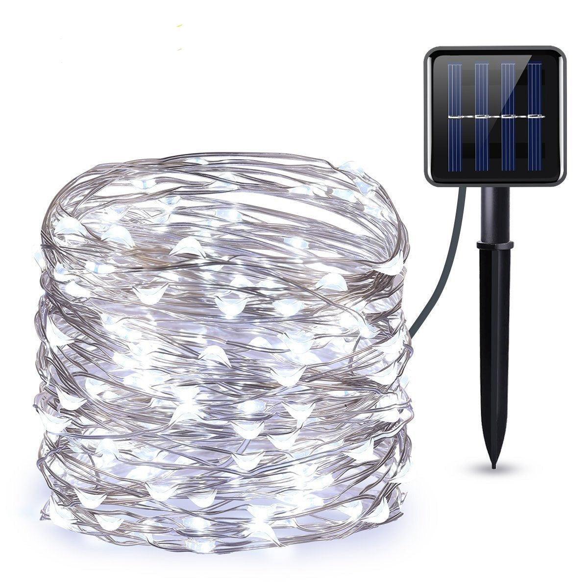 Solar Powered String Lights-Solar Flame Torch