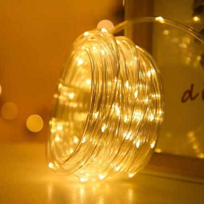 Led Tube Rope Light - Solar Flame Torch