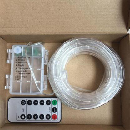 Led Tube Rope Light - Solar Flame Torch
