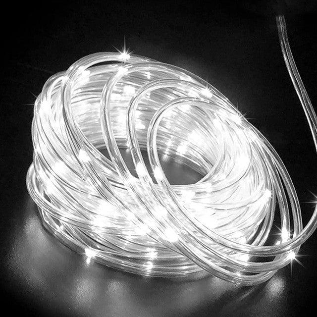 LED Tube Rope Light-Solar Flame Torch