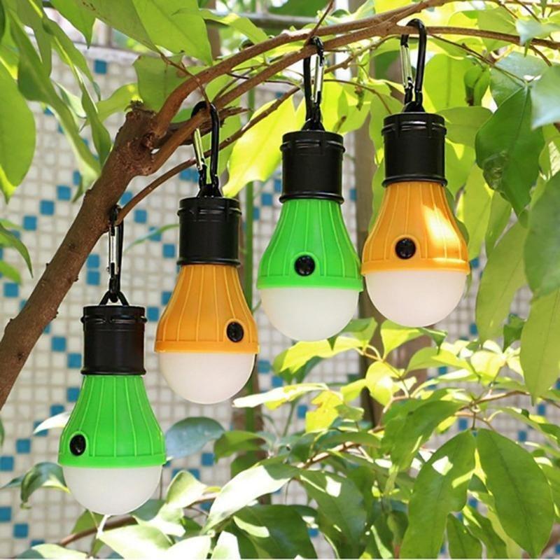 LED Tent Lamp - Solar Flame Torch