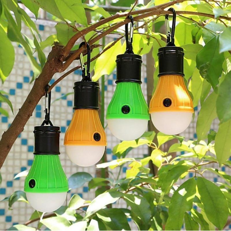 LED Tent Lamp - Solar Flame Torch