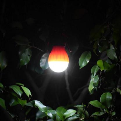 LED Tent Lamp - Solar Flame Torch