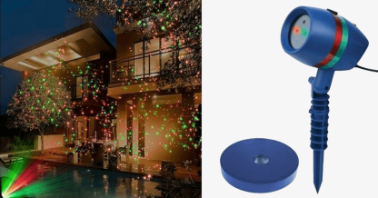 Laser Fairy Garden Lights-Solar Flame Torch