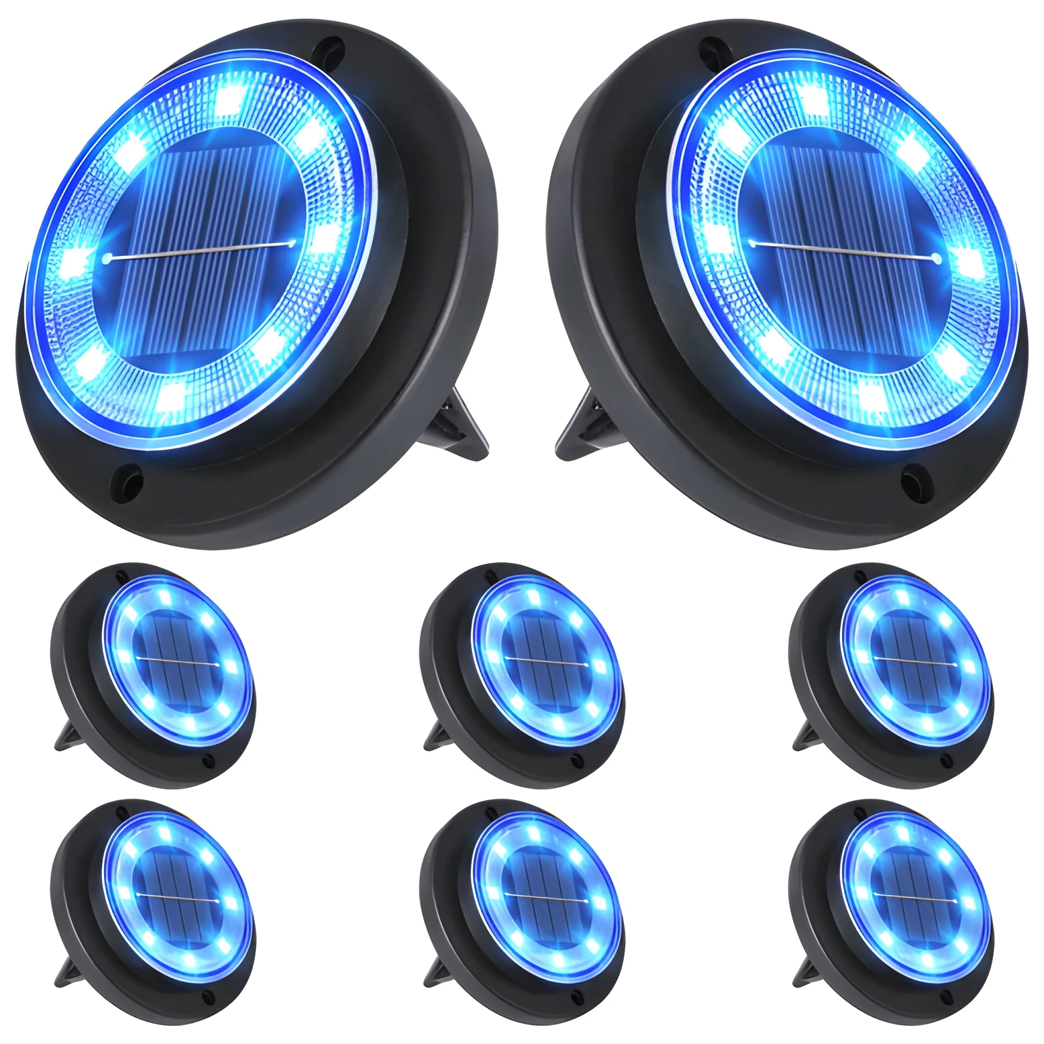 Solar Ground Lights Waterproof Outdoor Landscape Lighting