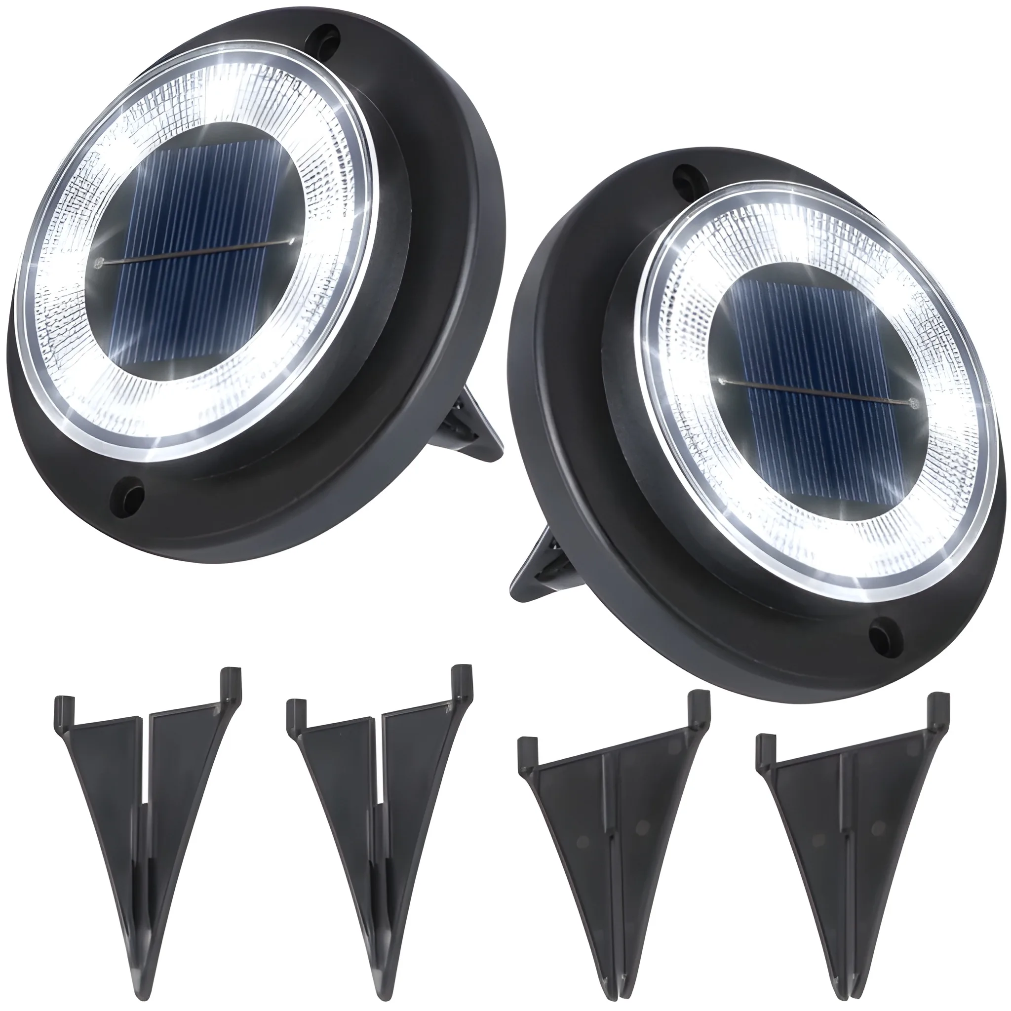 Solar Ground Lights Waterproof Outdoor Landscape Lighting