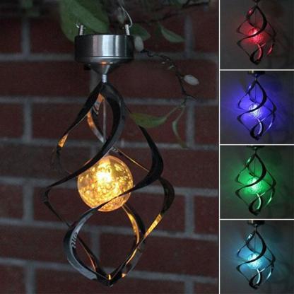 Solar Wind Chime - Solar Flame Torch