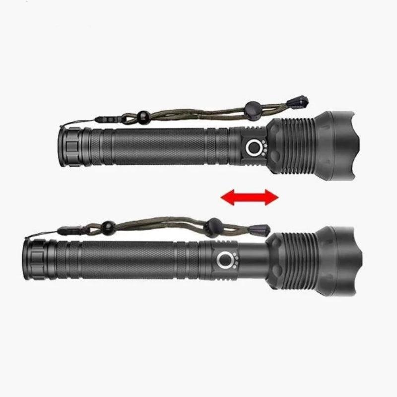XHP P50 Most Powerful Flashlight - Solar Flame Torch