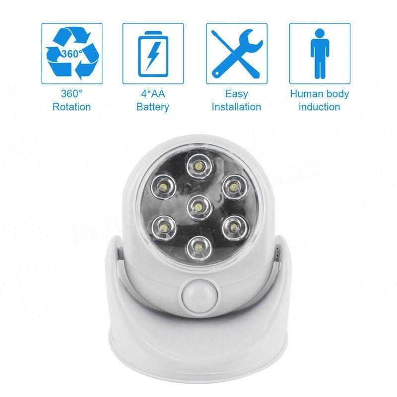 Wireless Infrared Motion Activated Sensor Light Lamp - Solar Flame Torch