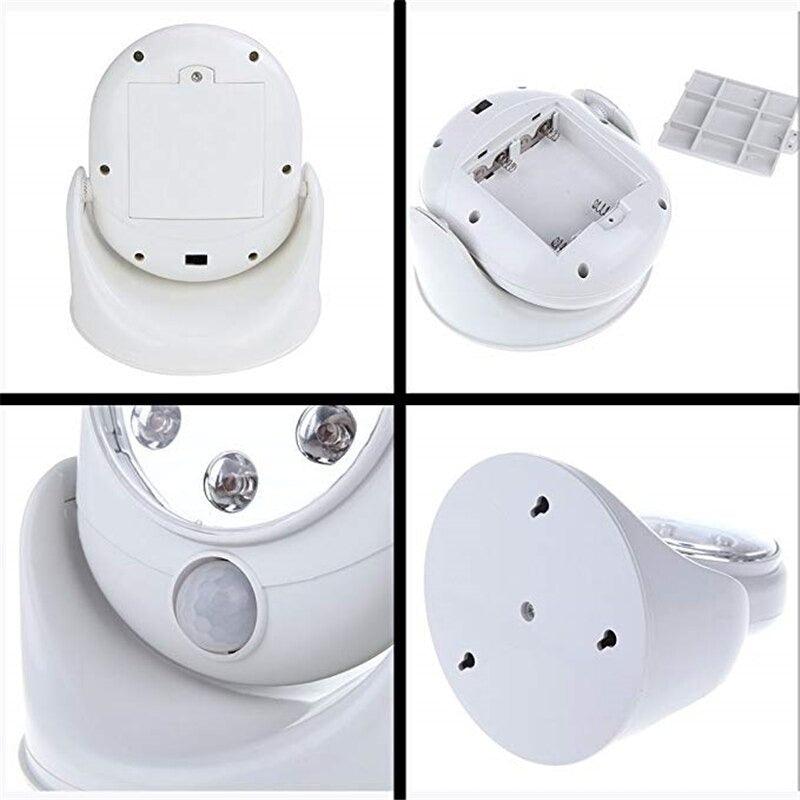 Wireless Infrared Motion Activated Sensor Light Lamp - Solar Flame Torch