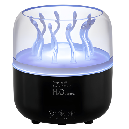 Ocean Inspired Jellyfish Lamp Ambient Table Light