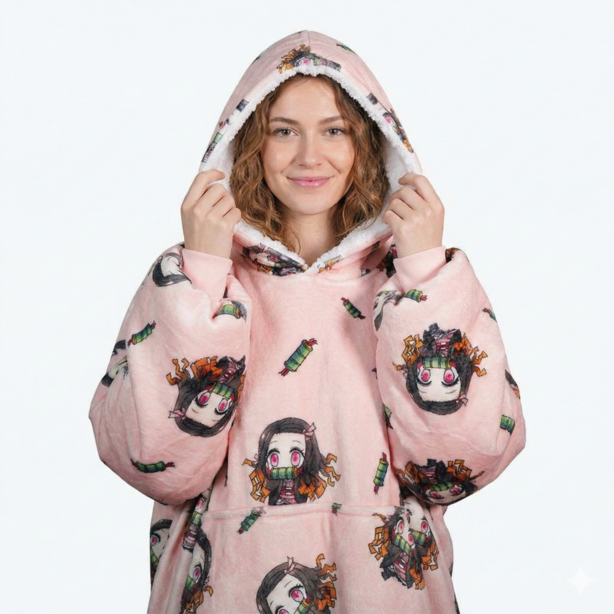  Ultra-Soft Oversized Design for Cozy Anime Nights