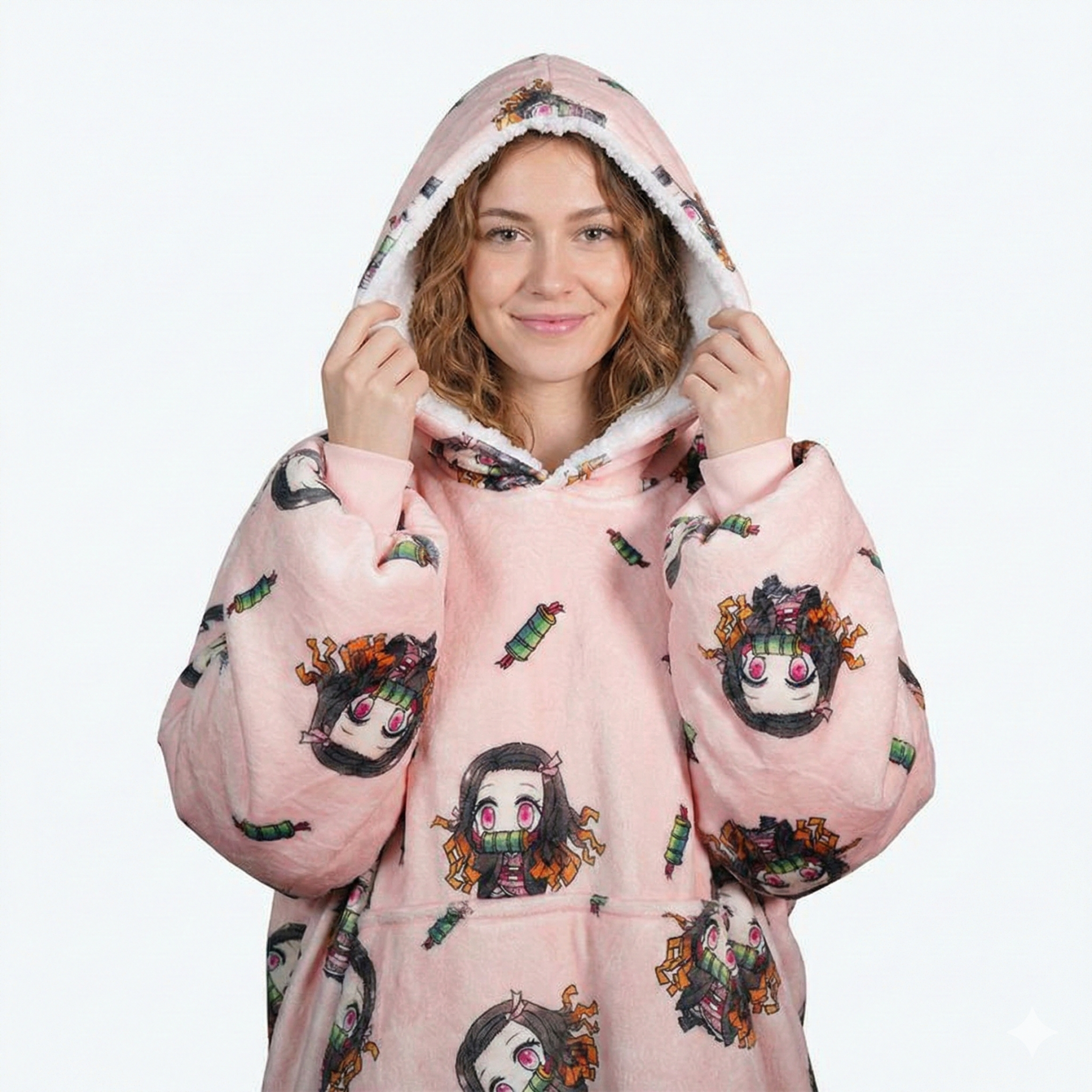  Ultra-Soft Oversized Design for Cozy Anime Nights
