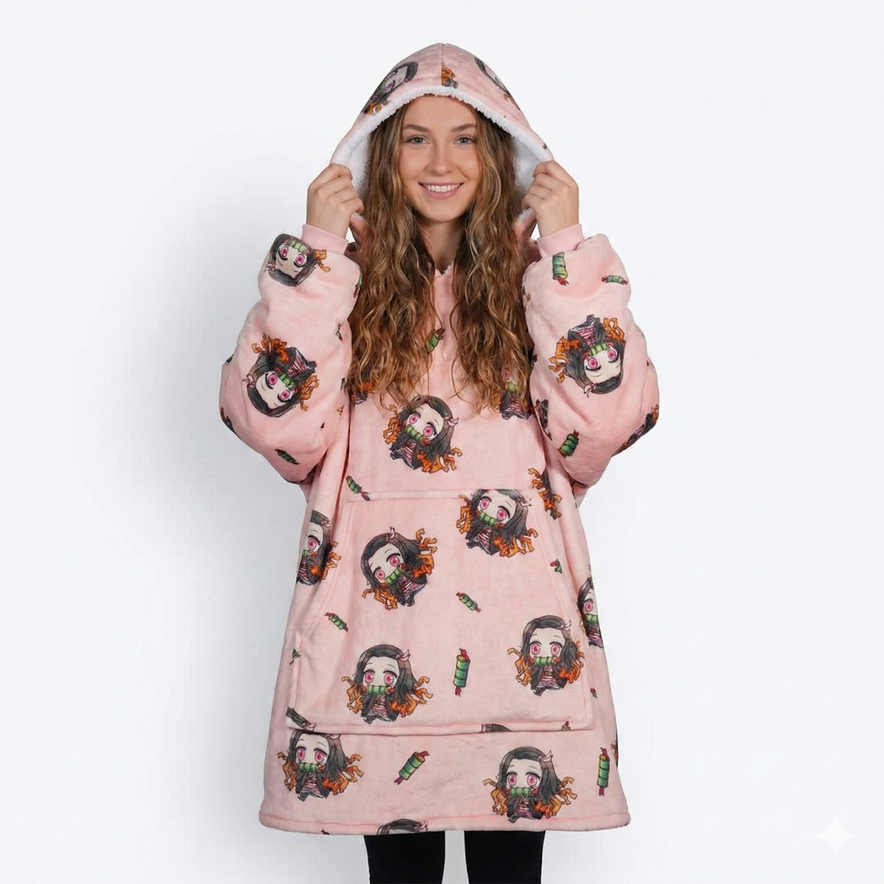  Ultra-Soft Oversized Design for Cozy Anime Nights