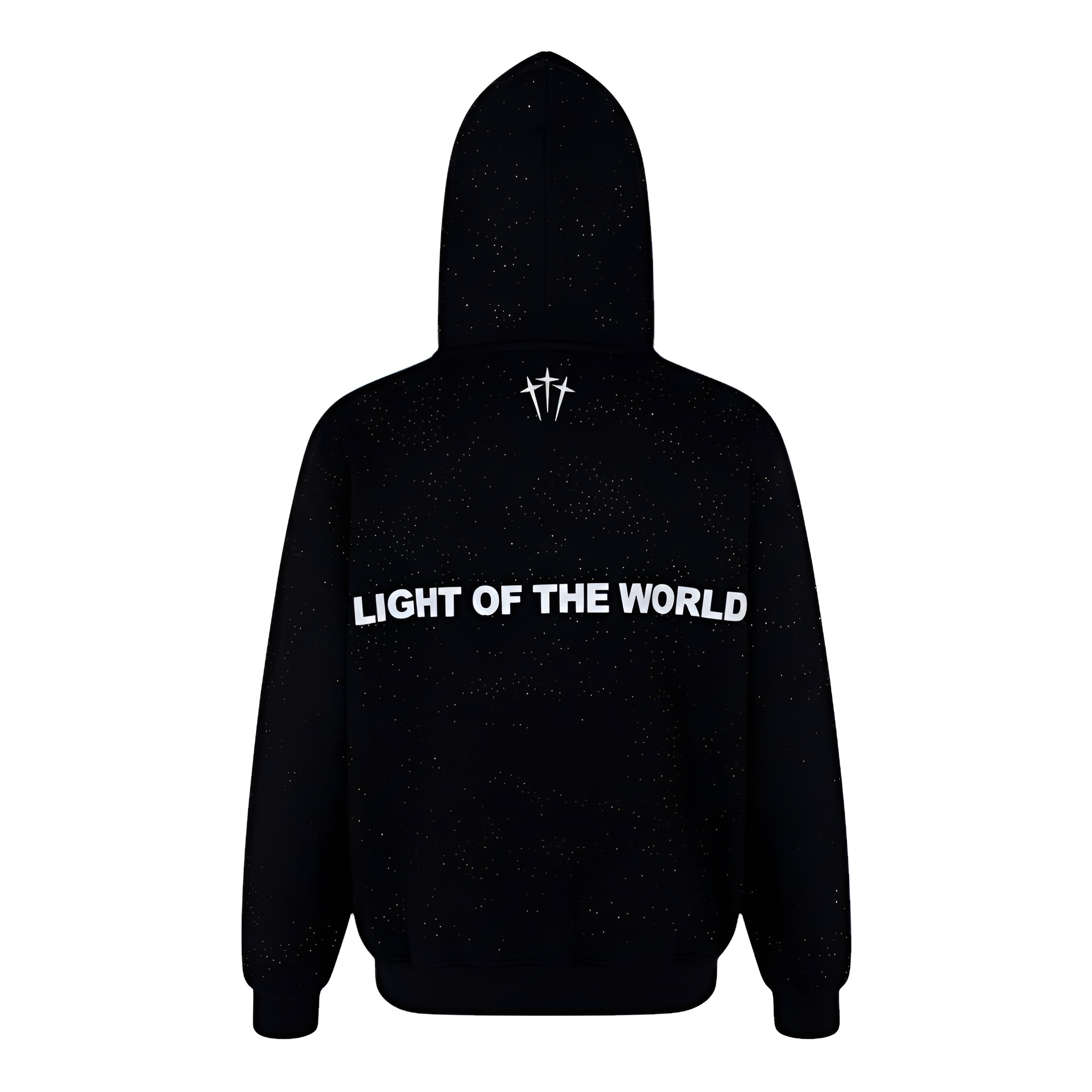 Jesus is The Light Rhinestone Hoodie