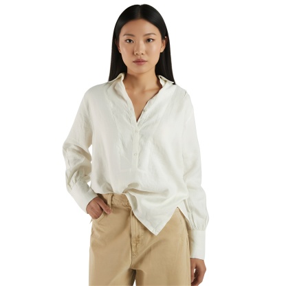 Classic Button Down Shirt for Women