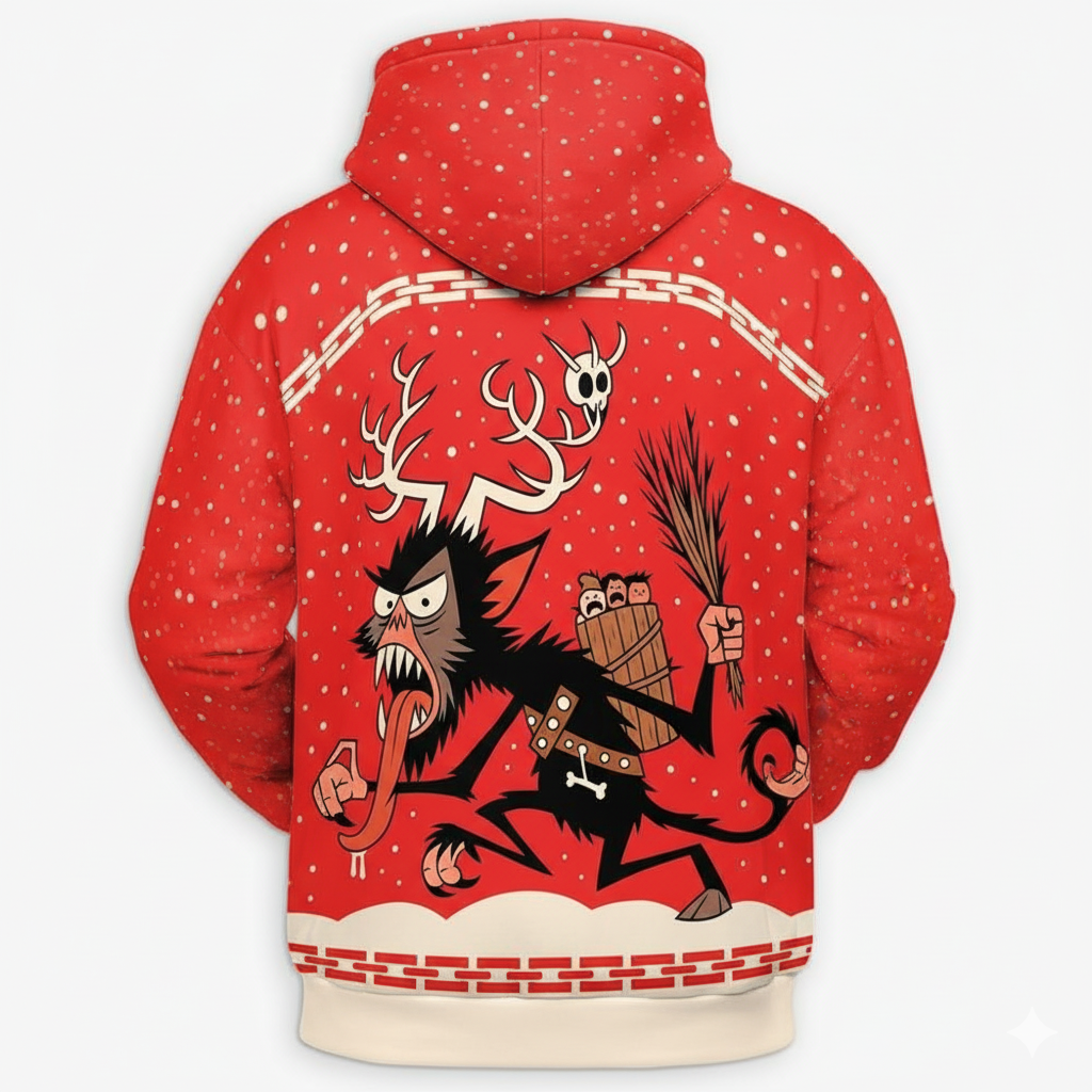 Christmas Santa Claus All Over Print Hoodie
