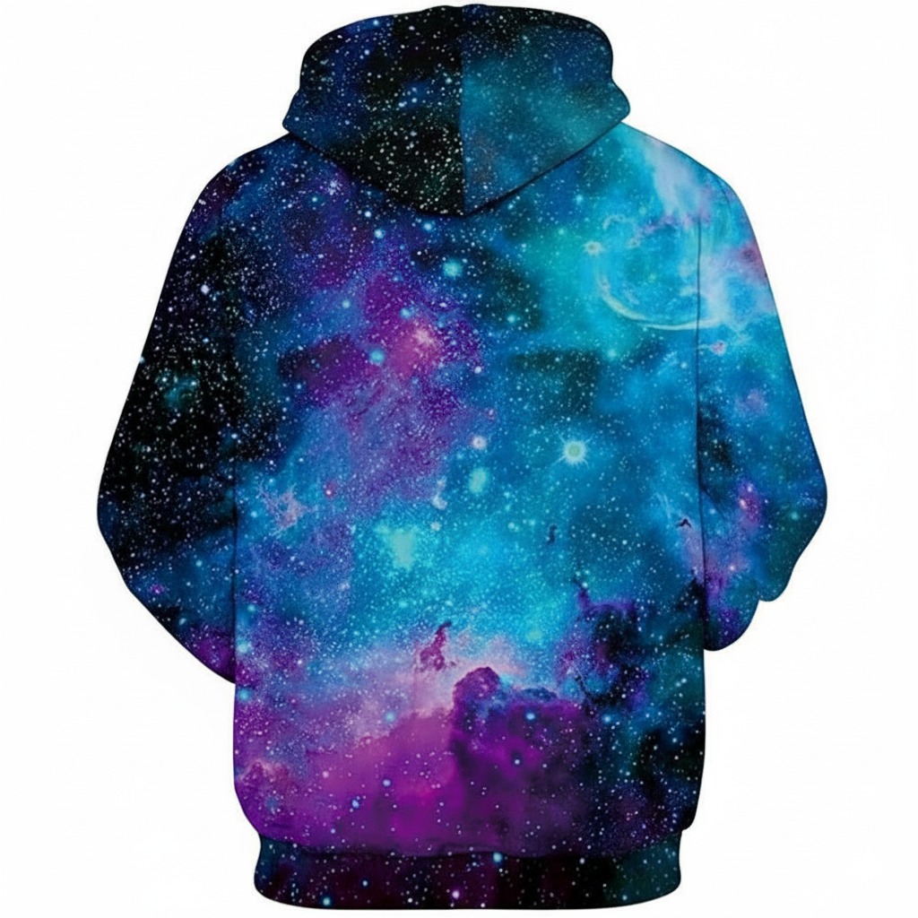 Christmas All Over Print Hoodie with Kangaroo Pocket