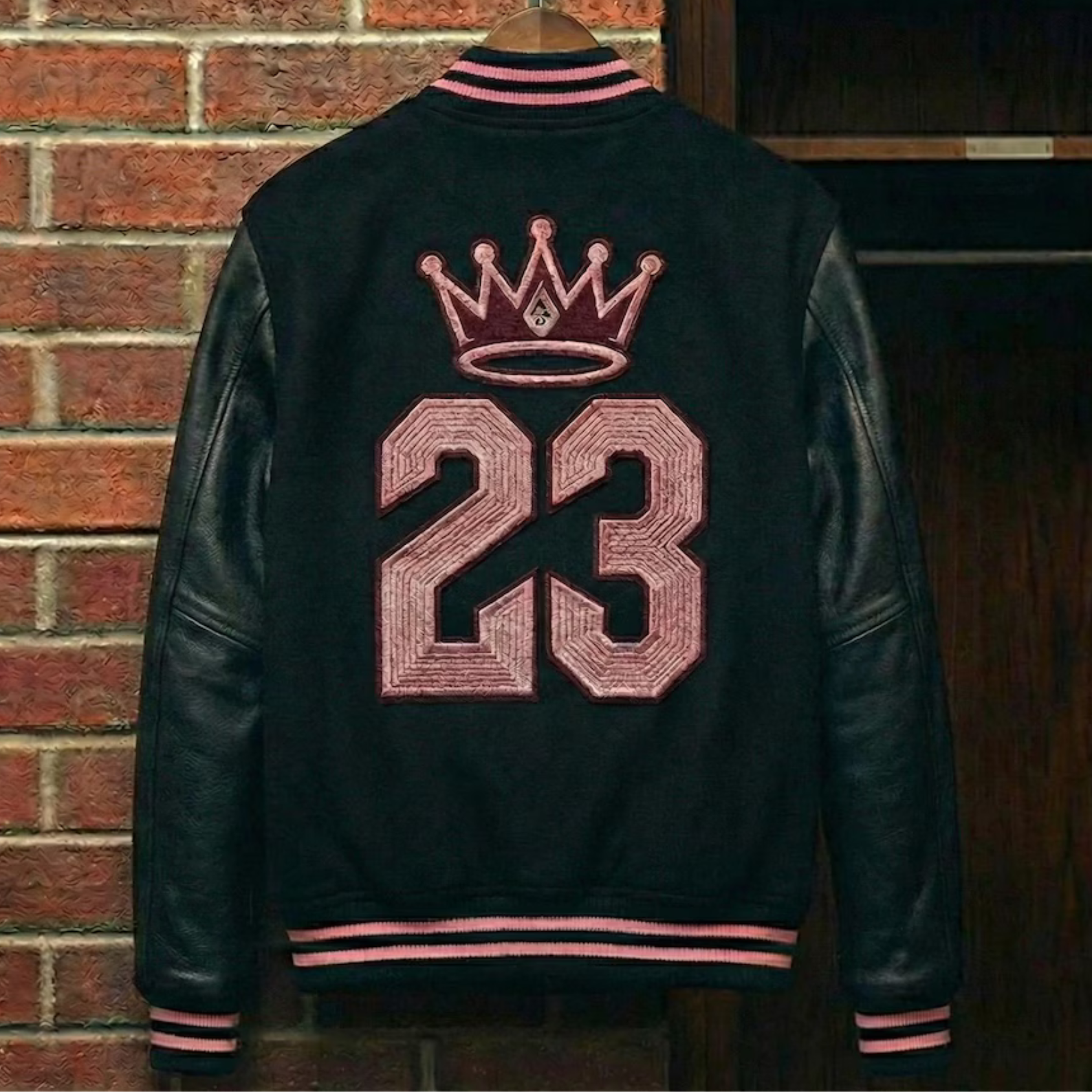 Lebron James Inspired 23 Crowned Jacket