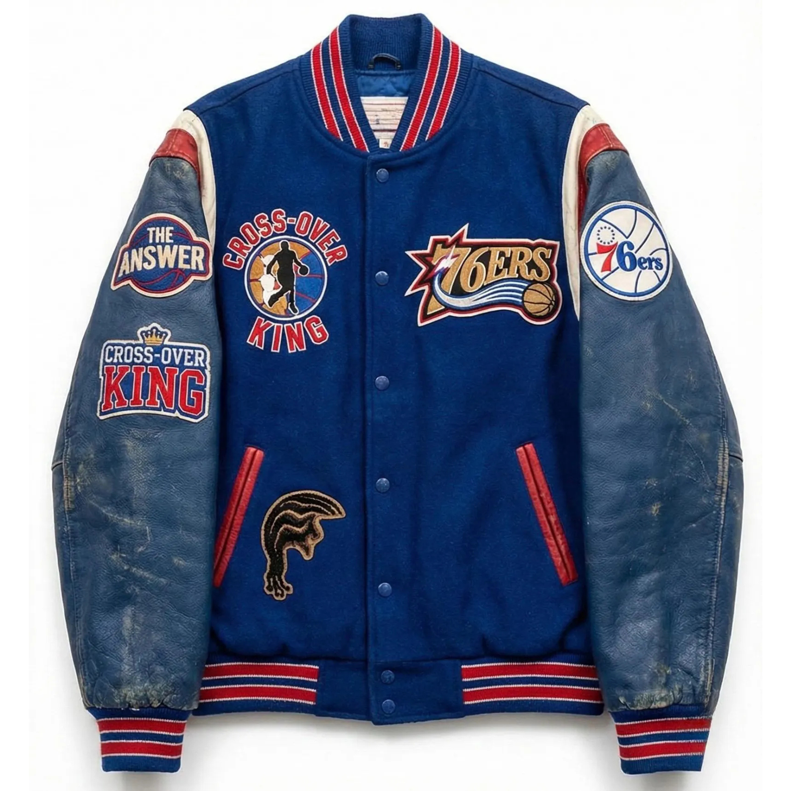 Allen Iverson Themed Varsity Jacket