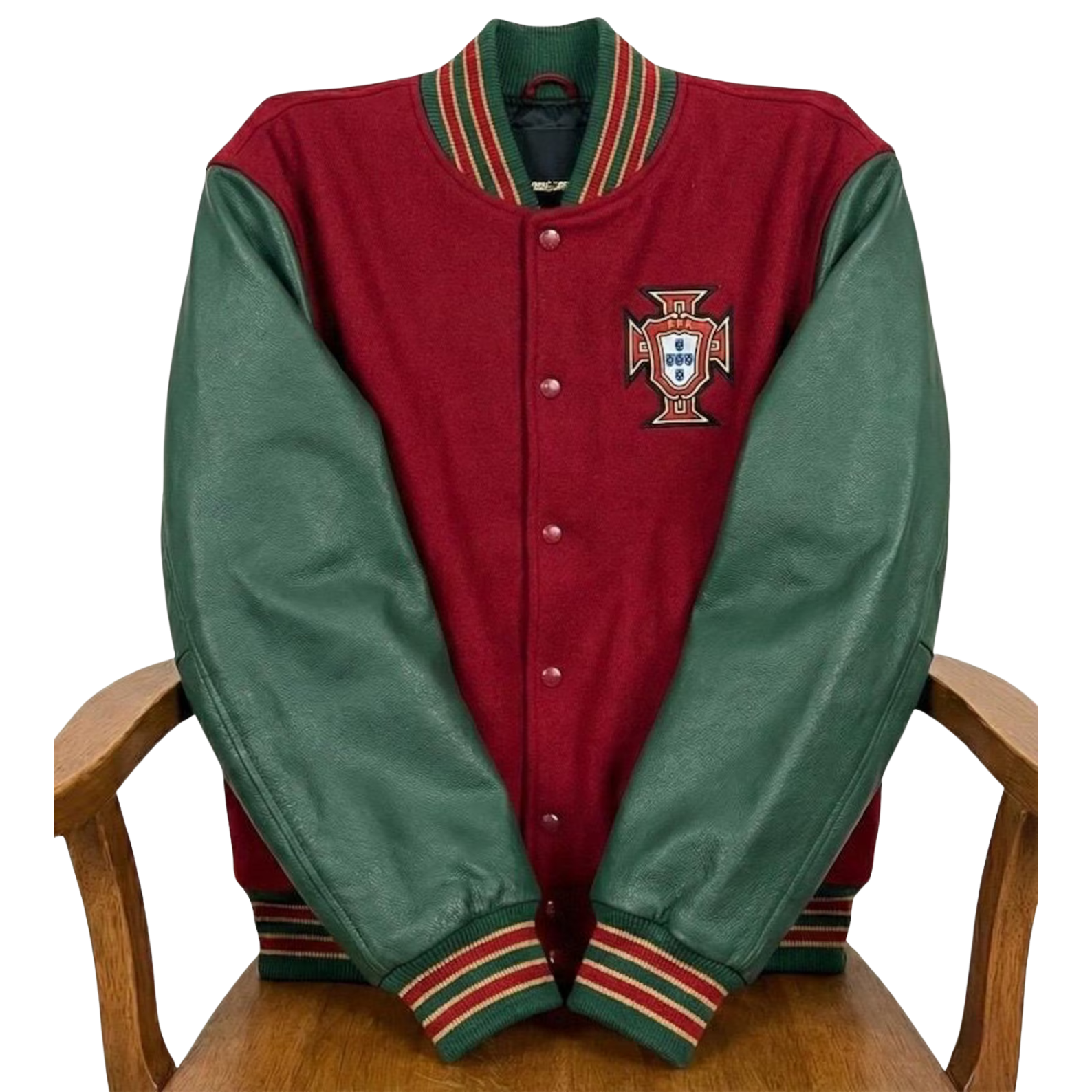 Portugal Themed Christiano Ronaldo Varsity Jacket