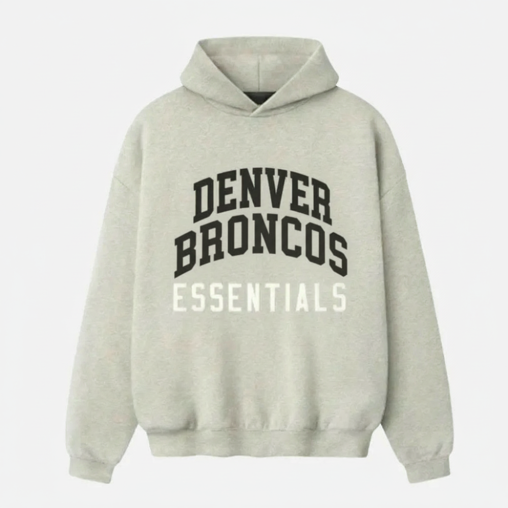 Denver Broncos Printed Sport Fleece Hoodie