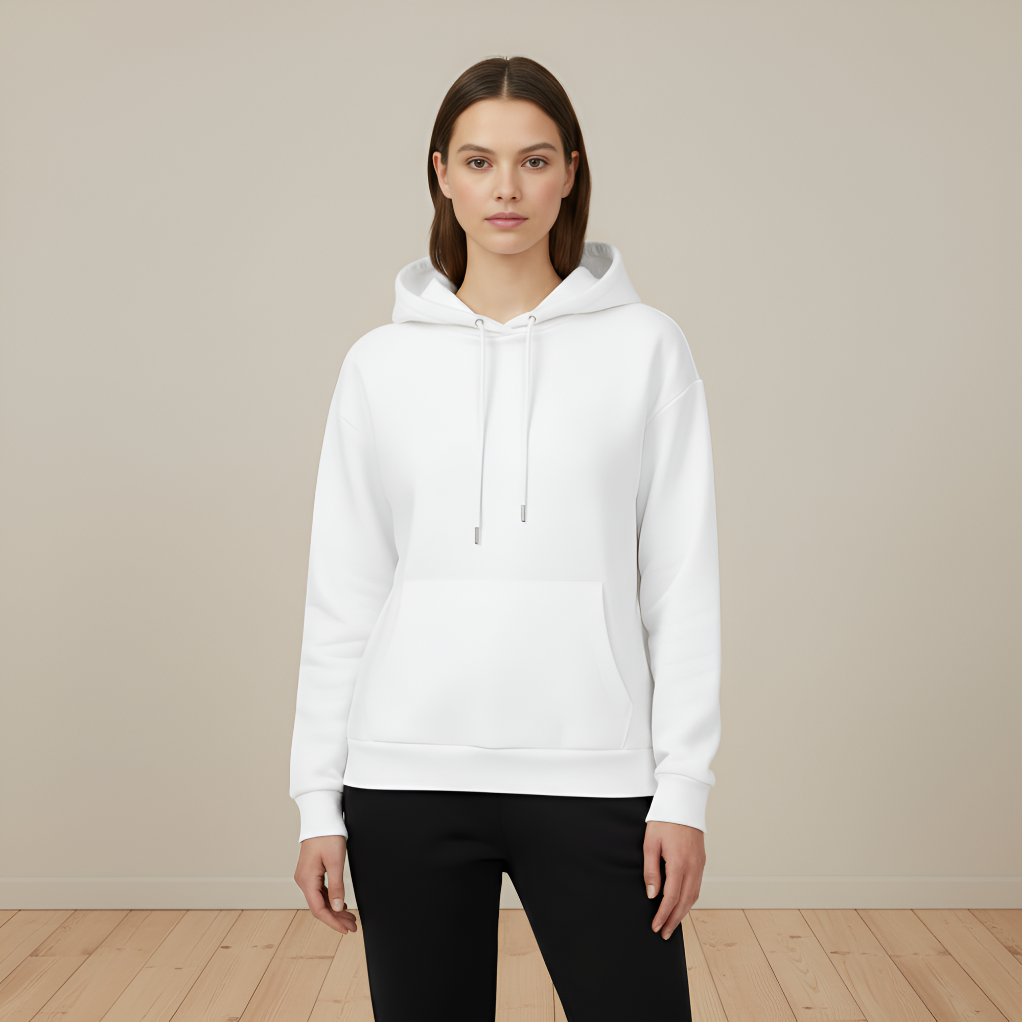 Oversized Highland Cow Graphic Hoodie