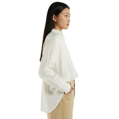 Classic Button Down Shirt For Women