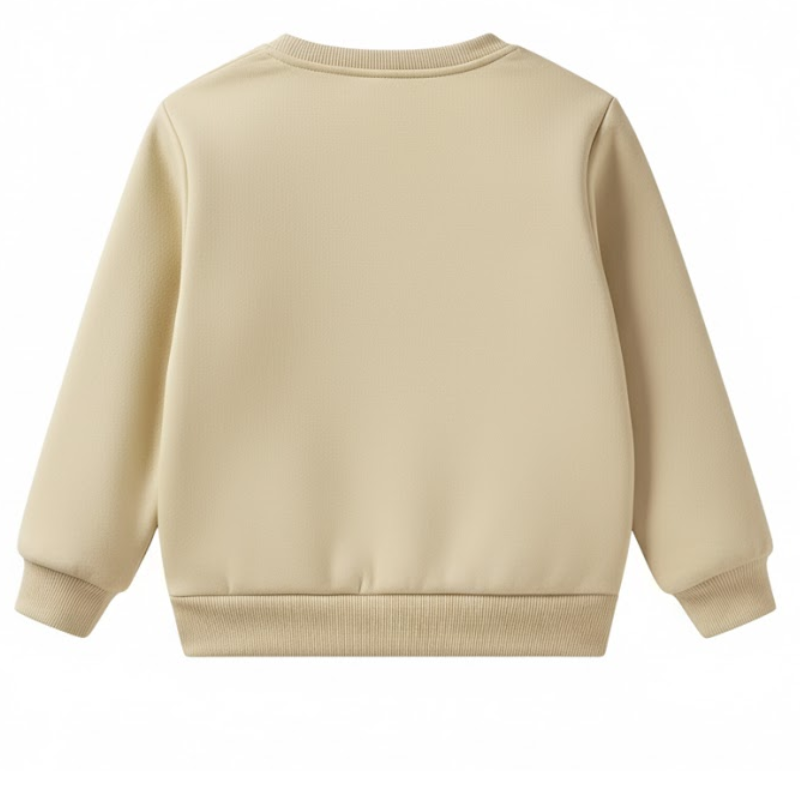 Christmas Excavator Tree Print Sweatshirt For Boys