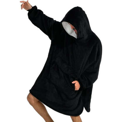 Winter Plush Sherpa Giant Oversized Hoodie Robe-Soco Hoodie