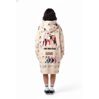 One Direction Printed Oversized Hoodie Blanket