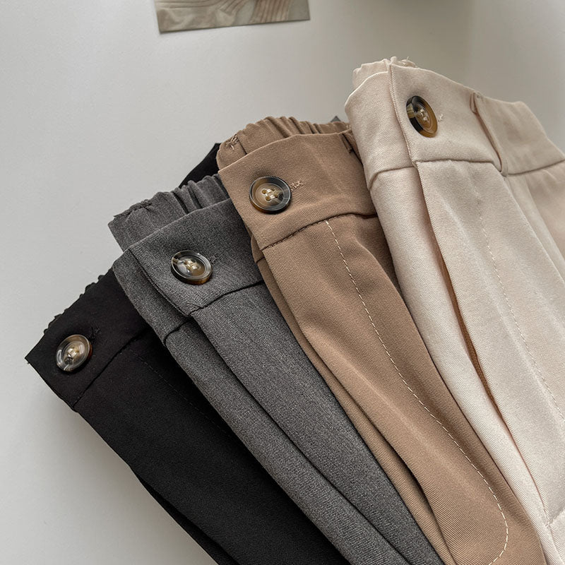 Korean Casual High Waist Loose Shorts-Soco Hoodie