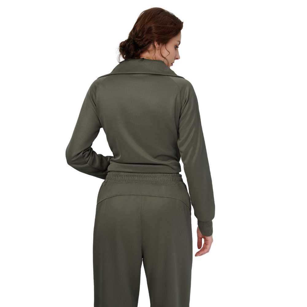 Solid Color Loungewear Set For Women-Soco Hoodie