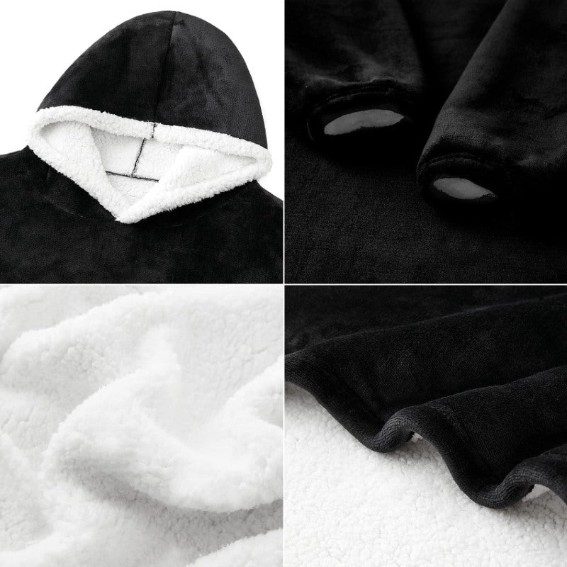 Winter Oversized Fleece Hoodies Blanket-Soco Hoodie