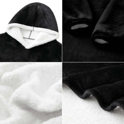 Winter Oversized Fleece Hoodies Blanket-Soco Hoodie