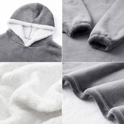 Winter Oversized Fleece Hoodies Blanket-Soco Hoodie