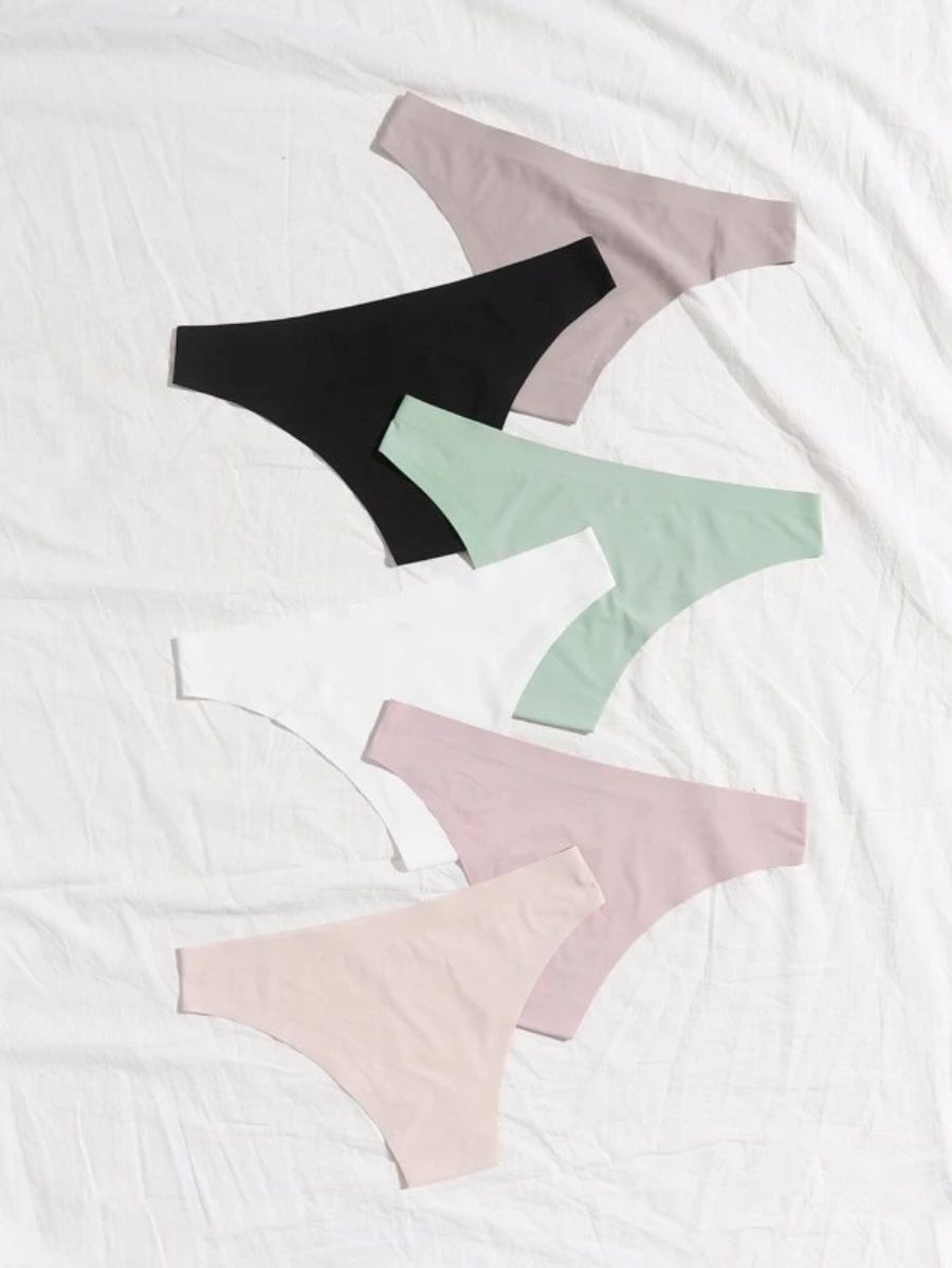 Pack Of 6 Seamless Panty Set-Soco Hoodie