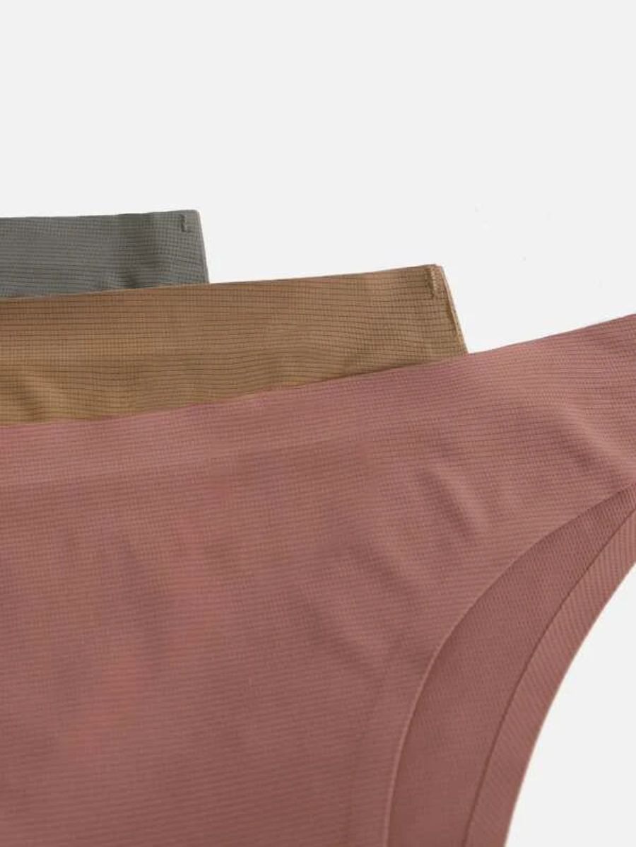 Pack Of 6 Solid No Show Panty Set-Soco Hoodie