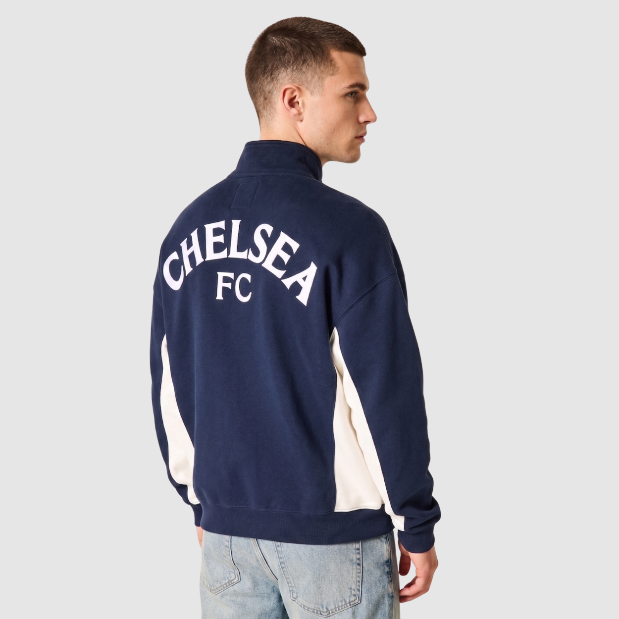 Graphic Quarter Zip Fleece Casual Sweatshirt And Hoodie