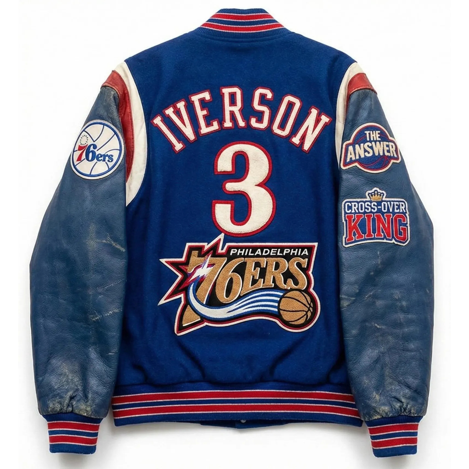 Allen Iverson Themed Varsity Jacket