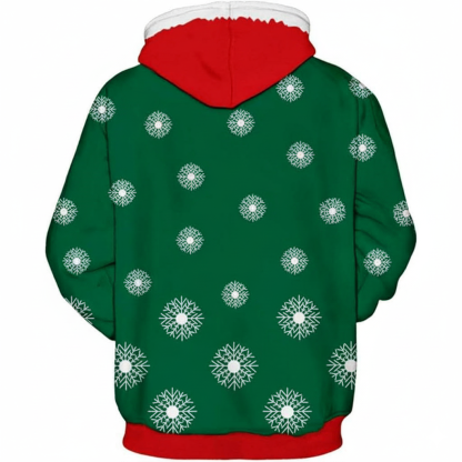 Funny Santa Claus All Over Print Hoodie
