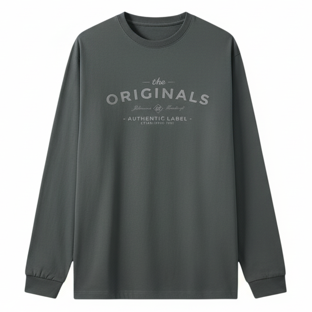 Men Casual Long Sleeve T Shirt