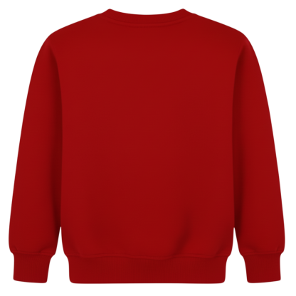 Warm Fleece Sweatshirt With Christmas Construction Cars Print For Boys