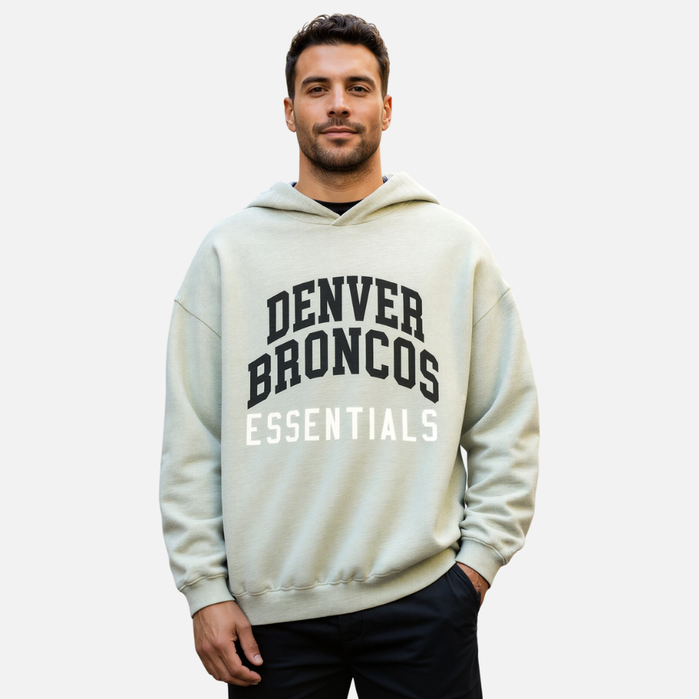 Denver Broncos Printed Sport Fleece Hoodie