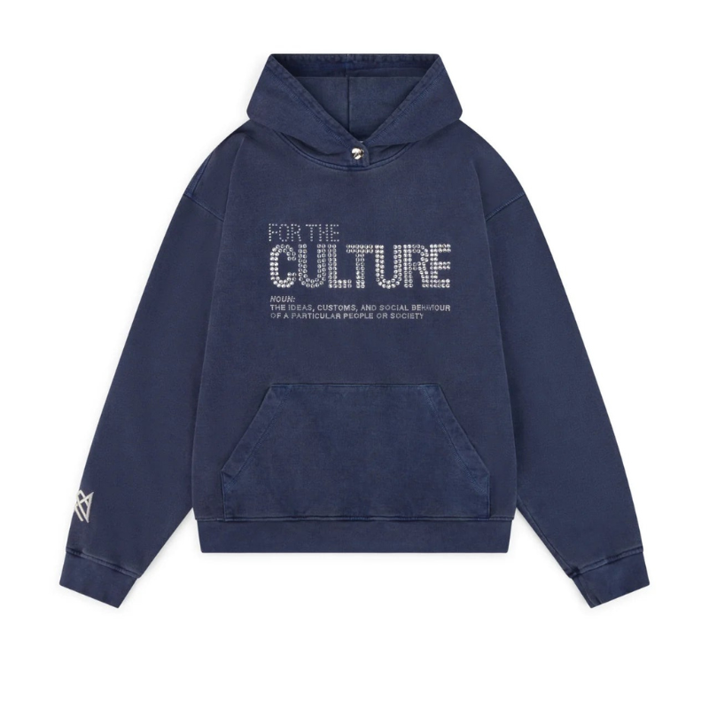 Bold Text Printed Graphic Hoodie XL