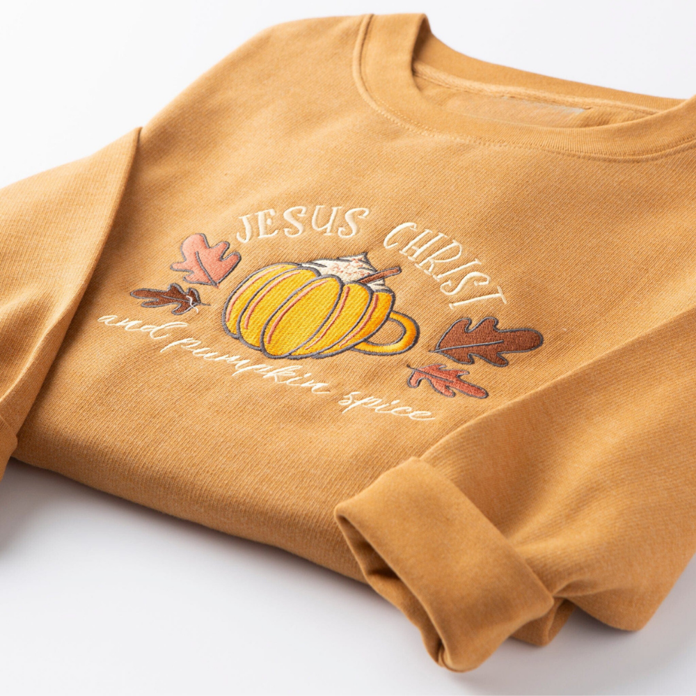 Pumpkin Spice Fall Graphic Sweatshirt